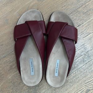 Emme Parsons Folded Slide size 40 with Dust Bag, lightly used in great condition